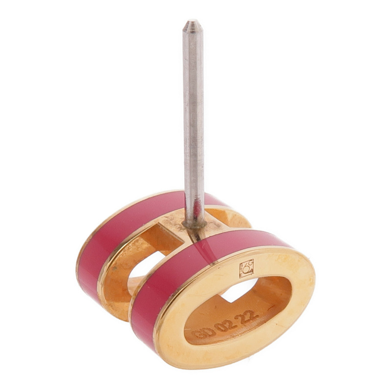 HERMES 金屬Mini Pop H Earrings耳環-4