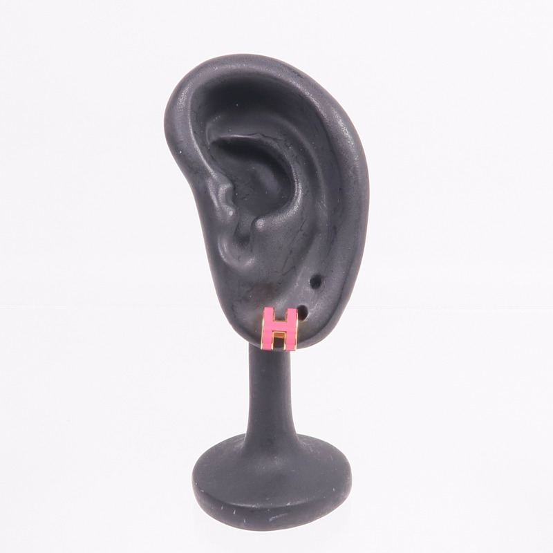 HERMES 金屬Mini Pop H Earrings耳環-6