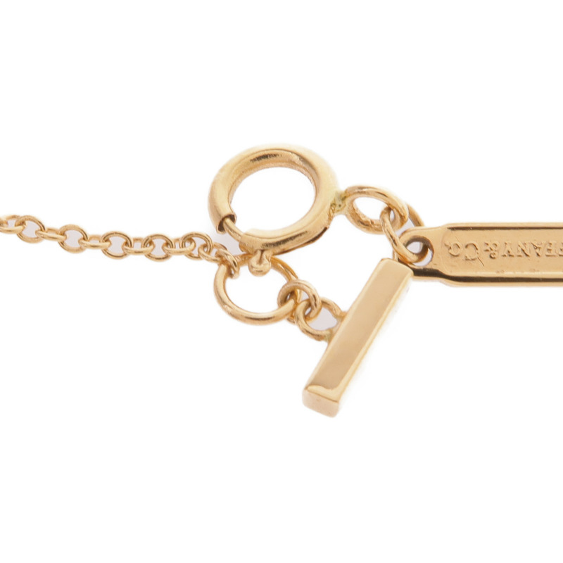 TIFFANY&CO 18K玫瑰金T Smile Necklace項鍊-5