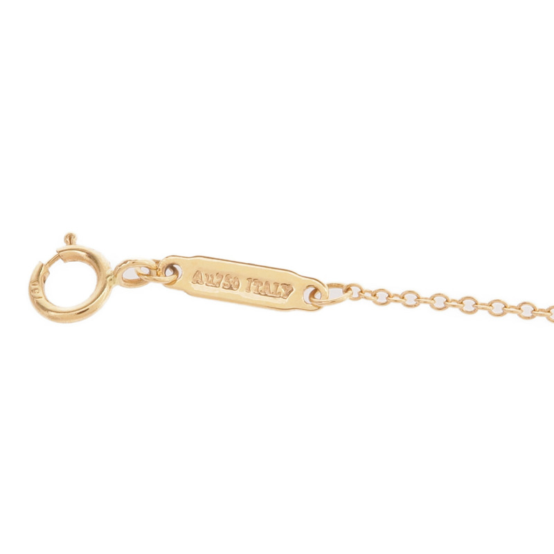 TIFFANY&CO 18K玫瑰金T Smile Necklace項鍊-7