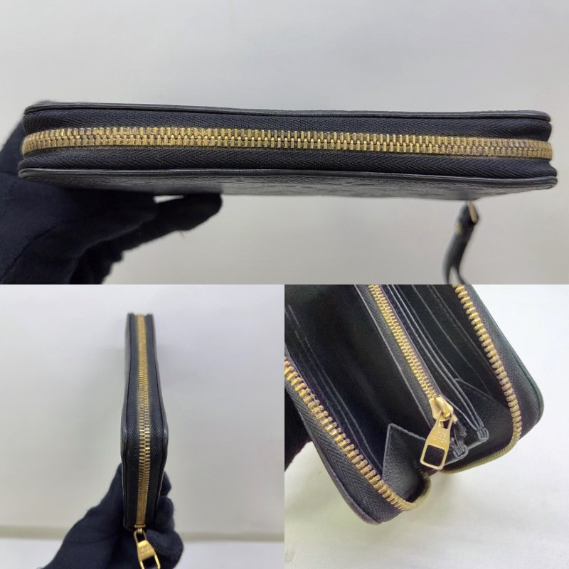 LV Zippy壓紋拉鍊長夾-5