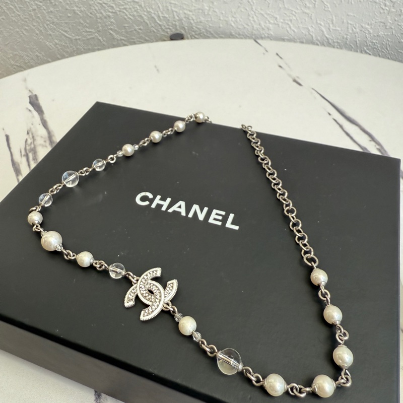 Chanel 珍珠項鏈❤️❤️❤️-0