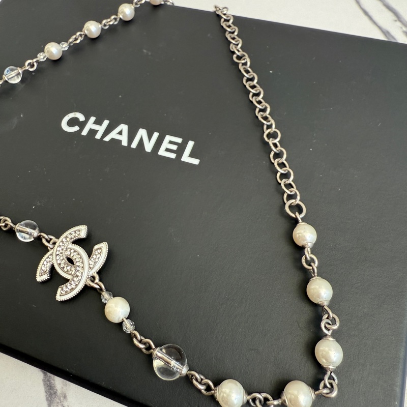 Chanel 珍珠項鏈❤️❤️❤️-2