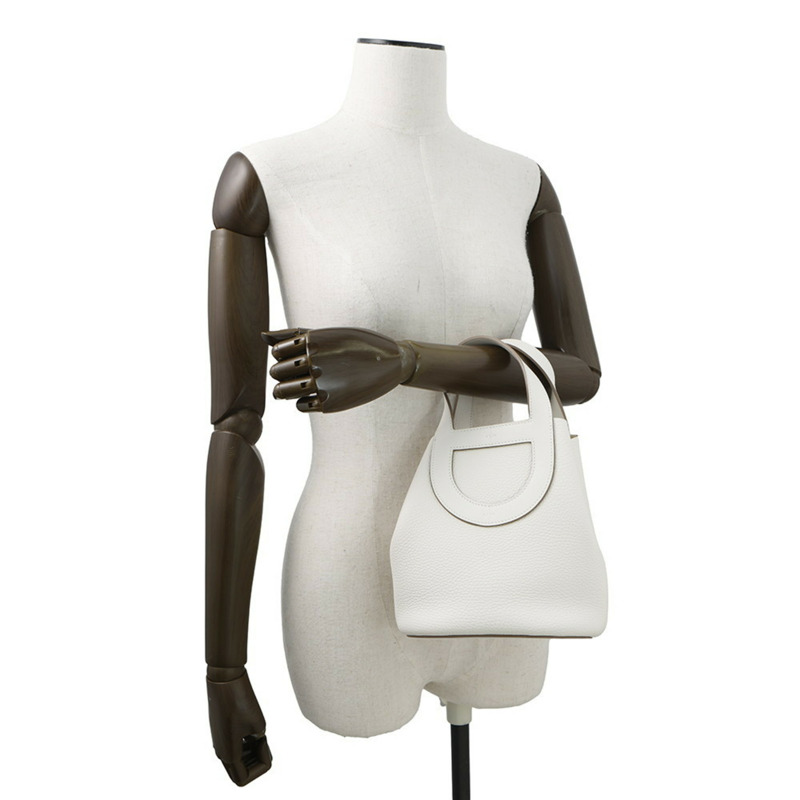 愛馬仕 Hermès In the Loop 手提包 18 Beton Taurillon Clemence 皮革 B 印章-3