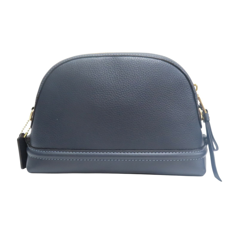 深藍色 牛皮 shoulder bag 肩背包【COACH 蔻馳】 M1848 F37863-1