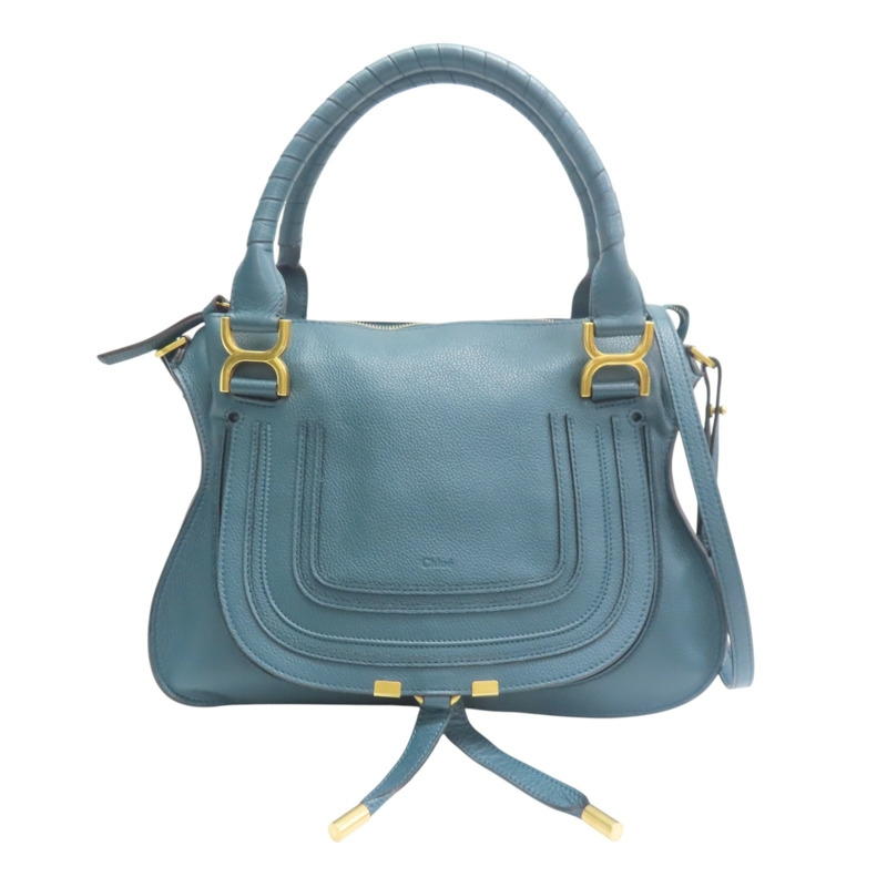 綠色 牛皮 Marcire 兩用包【Chloe 克羅伊】-0