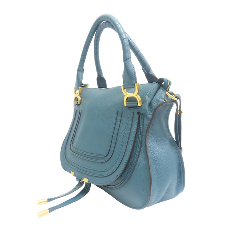 綠色 牛皮 Marcire 兩用包【Chloe 克羅伊】-2