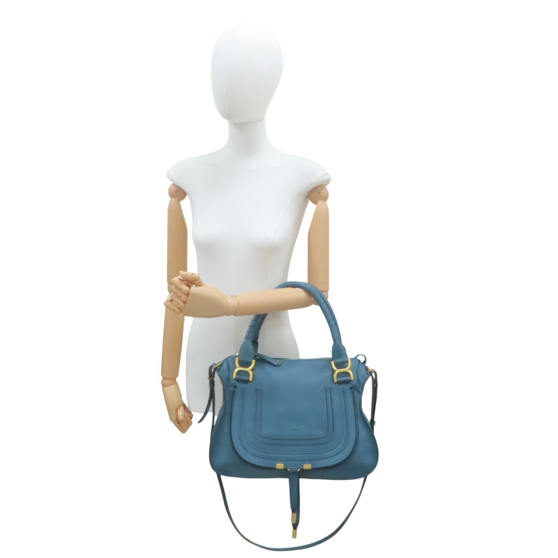 綠色 牛皮 Marcire 兩用包【Chloe 克羅伊】-10