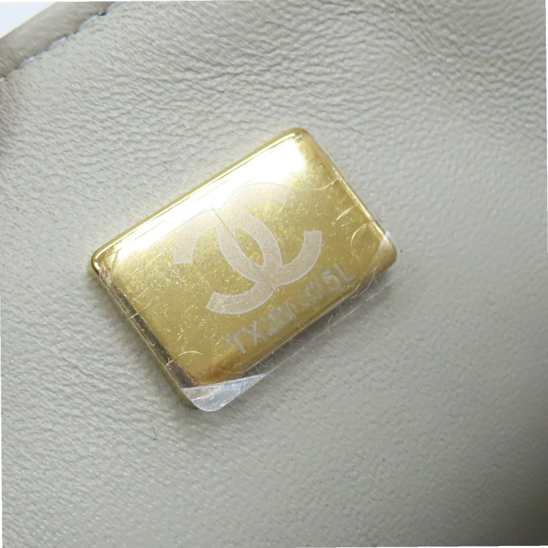 灰色 菱格紋 羊皮 鍊帶 COCO17 肩背包 A35200【CHANEL 香奈兒】 A35200-10