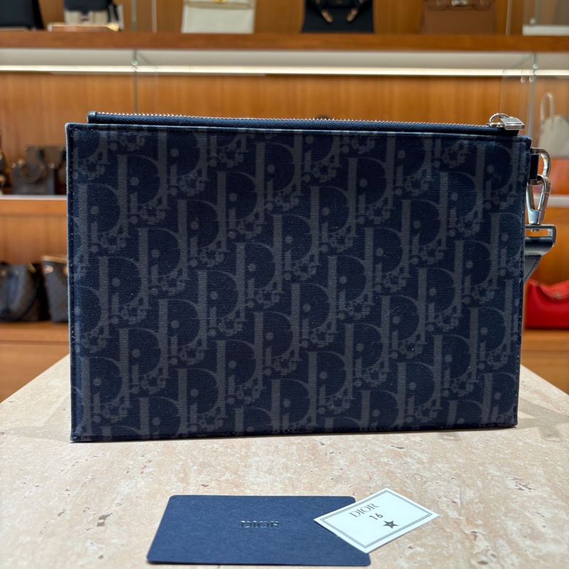Dior Oblique Denim Tears A5 Flat Pouch 奧迪 A5手拿包-1