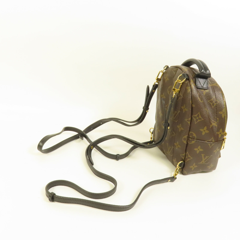 LOUIS VUITTON Monogram Palm Springs Mini金扣背包-4