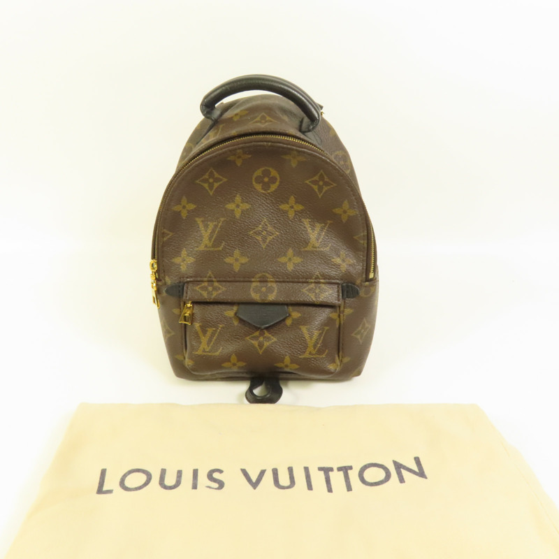 LOUIS VUITTON Monogram Palm Springs Mini金扣背包-10