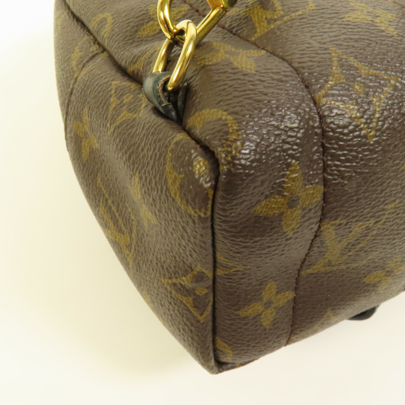 LOUIS VUITTON Monogram Palm Springs Mini金扣背包-13
