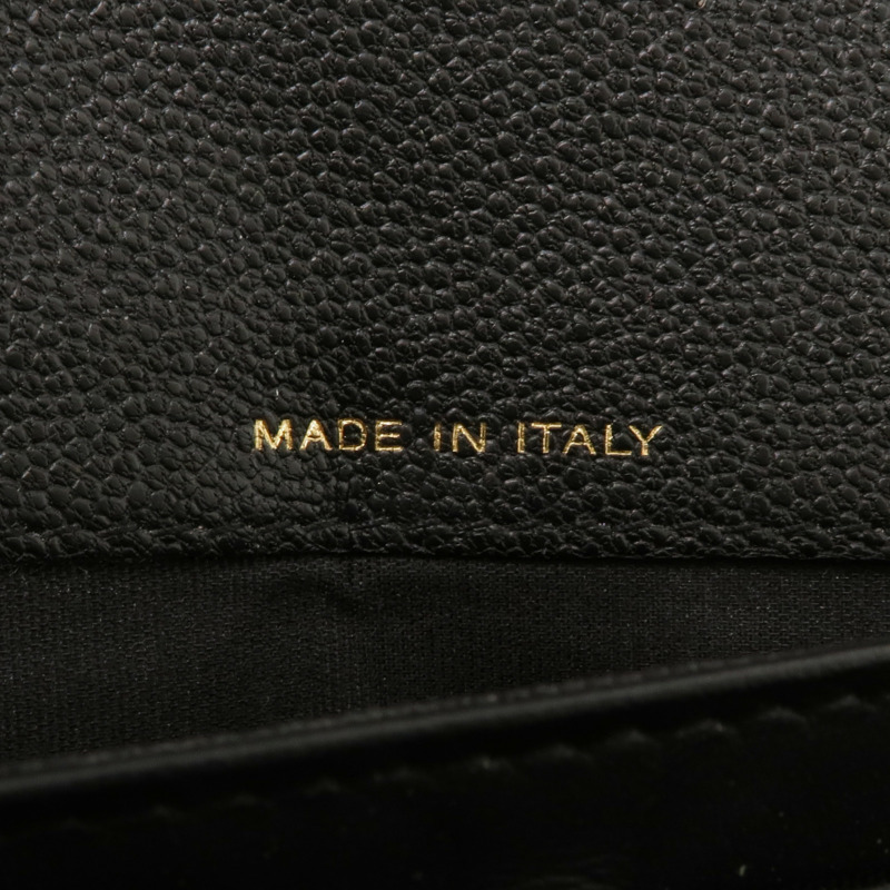 CHANEL 牛皮皮革Boy Long Wallet金扣長錢包-14