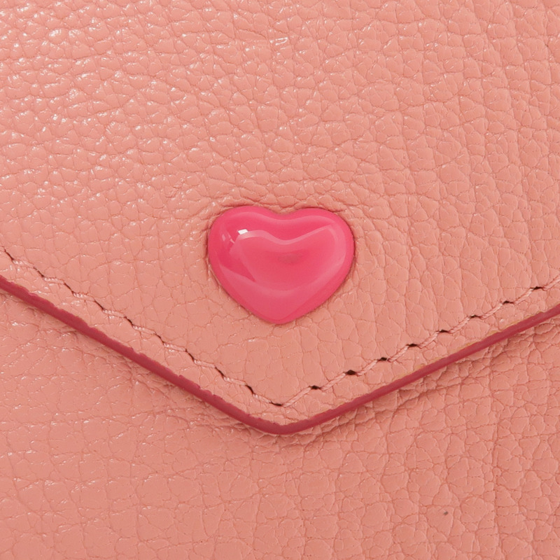 Miu Miu 牛皮皮革Pouch金扣手拿包-12