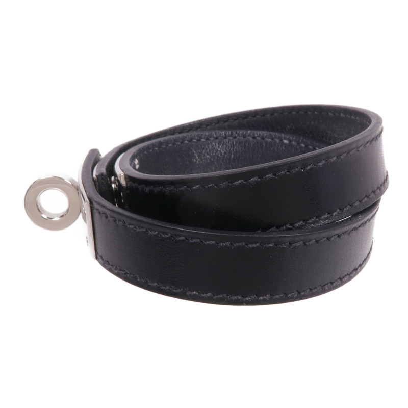 HERMES Box Calf皮革Kelly Double Tour Bracelet手鏈-1
