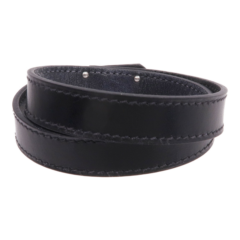 HERMES Box Calf皮革Kelly Double Tour Bracelet手鏈-2