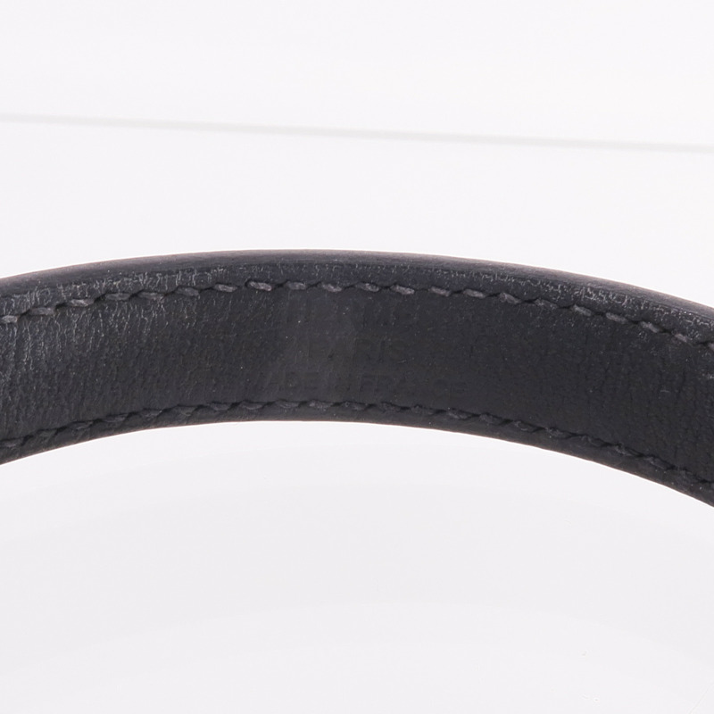 HERMES Box Calf皮革Kelly Double Tour Bracelet手鏈-8