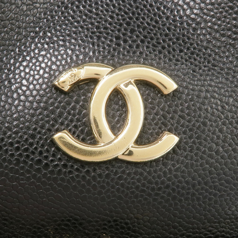 CHANEL 牛皮皮革Materasse Shoulder Bag金扣鏈帶肩背袋-11