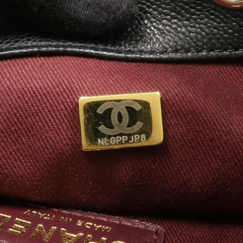 CHANEL 牛皮皮革Materasse Shoulder Bag金扣鏈帶肩背袋-15