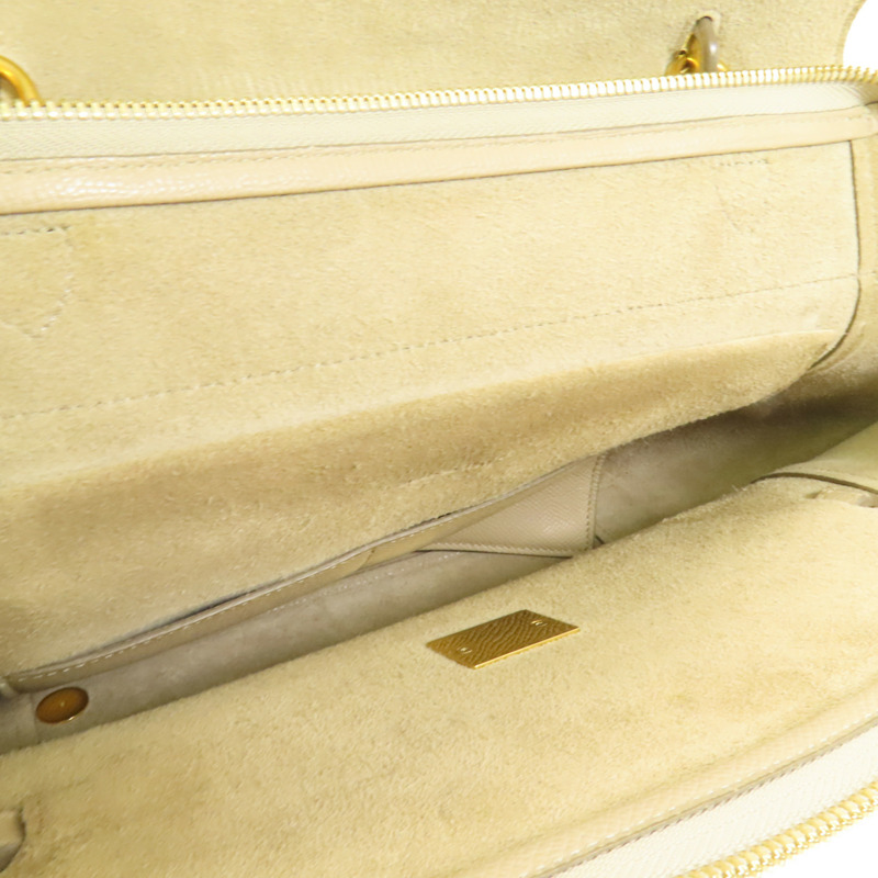 CELINE 牛皮皮革Mini Belt Bag金扣手挽肩背兩用袋-14