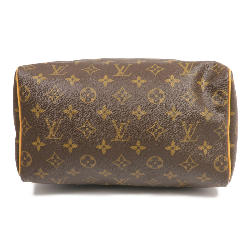 LOUIS VUITTON Monogram Speedy 25金扣手挽袋-3