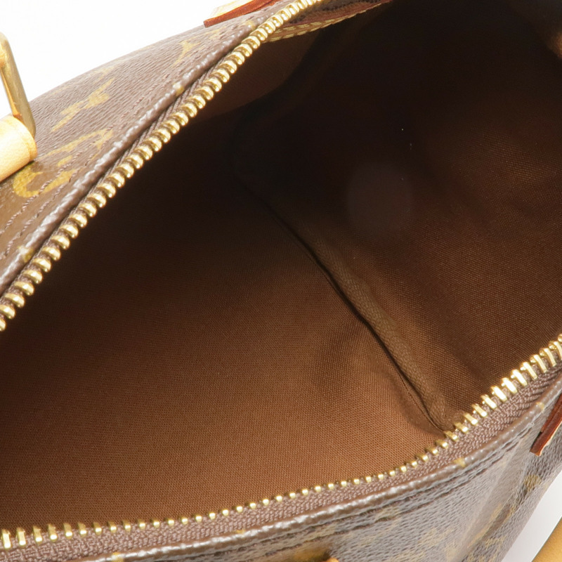 LOUIS VUITTON Monogram Speedy 25金扣手挽袋-9