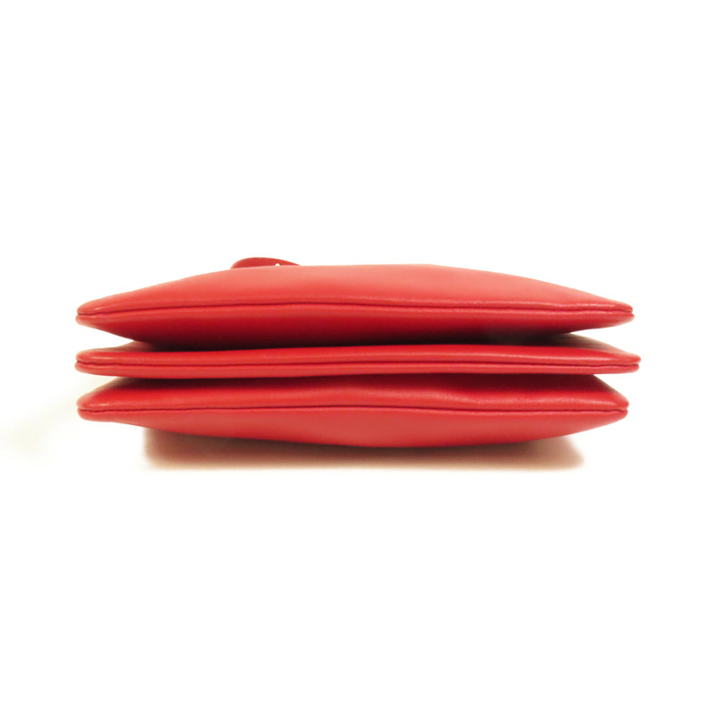 CELINE 羊皮皮革Trio金扣肩背袋-3