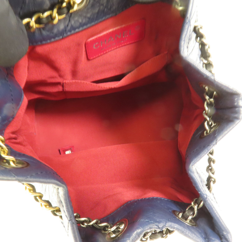 CHANEL 牛皮皮革Gabrielle Backpack背包-6