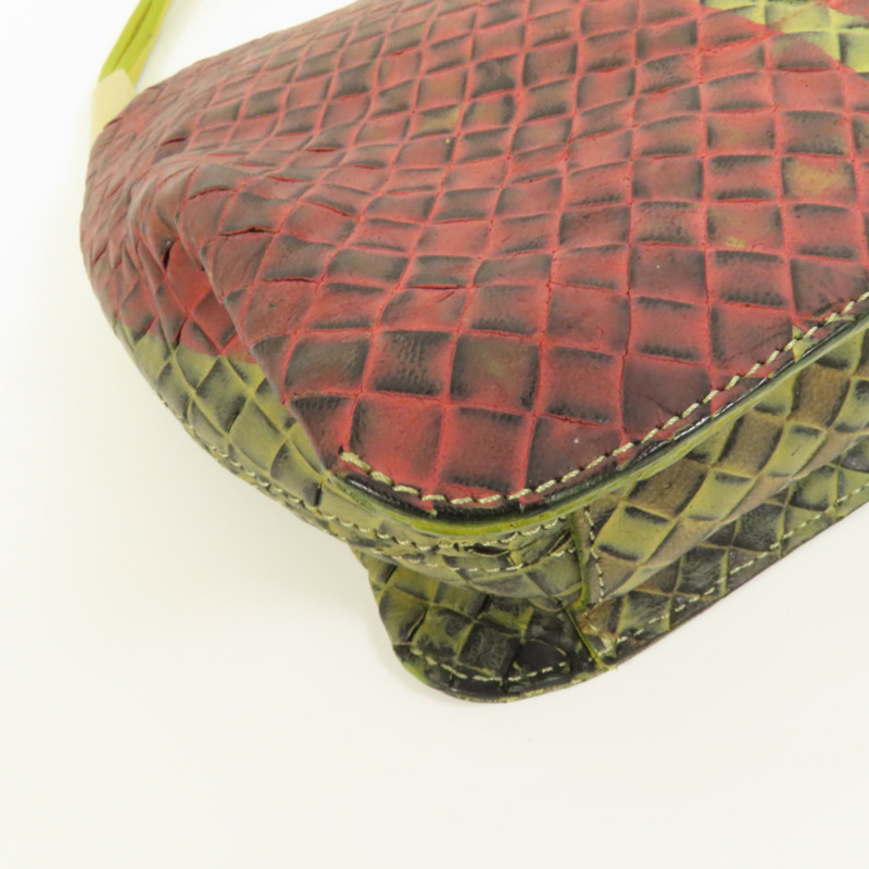 BOTTEGA VENETA 織紋皮革Vintage Shoulder Bag肩背袋-9