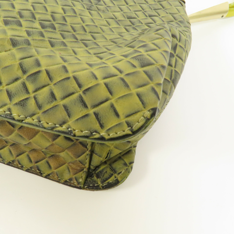 BOTTEGA VENETA 織紋皮革Vintage Shoulder Bag肩背袋-10