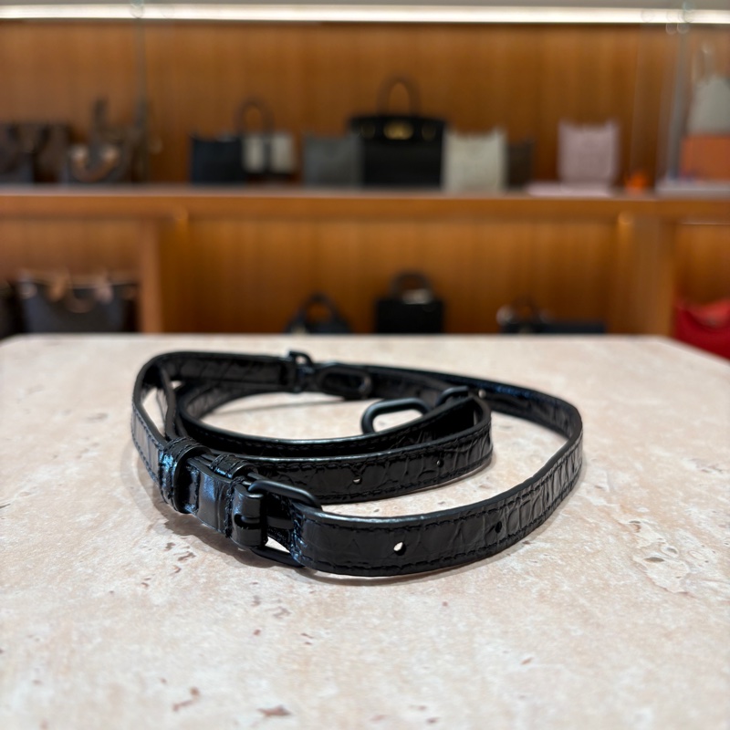 BALENCIAGA Hourglass 巴黎世家 鱷魚壓花沙漏包 XS-10