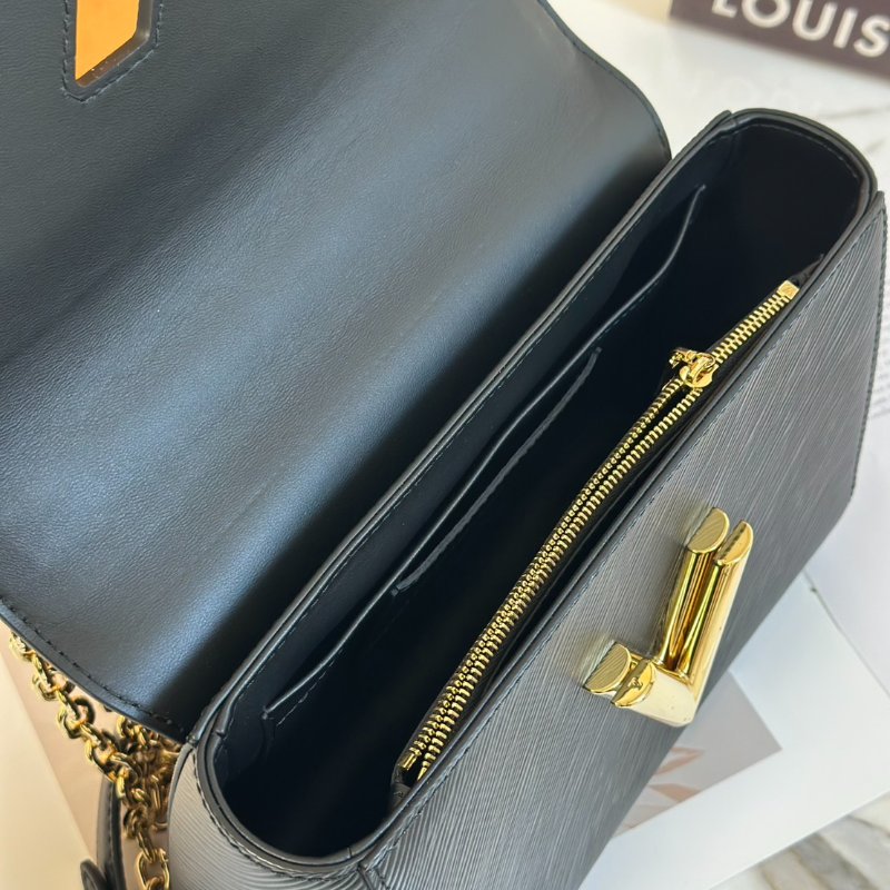LOUIS VUITTON Twist - MM黑金-7