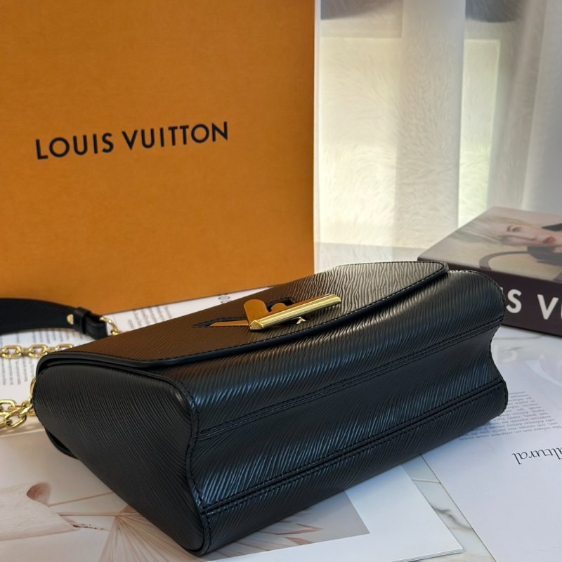 LOUIS VUITTON Twist - MM黑金-8