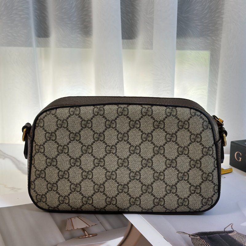 GUCCI Superme虎頭老花相機包-4