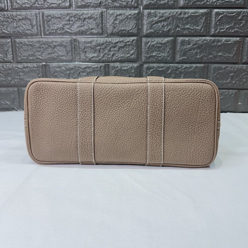 HERMES 大象灰Garden Party30花園包-8