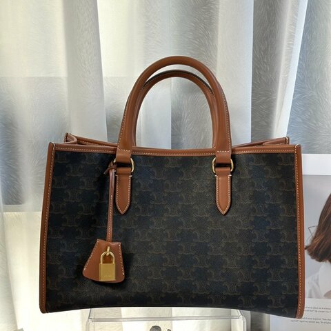 CELINE Triomphe凱旋帆布托特包 - mini