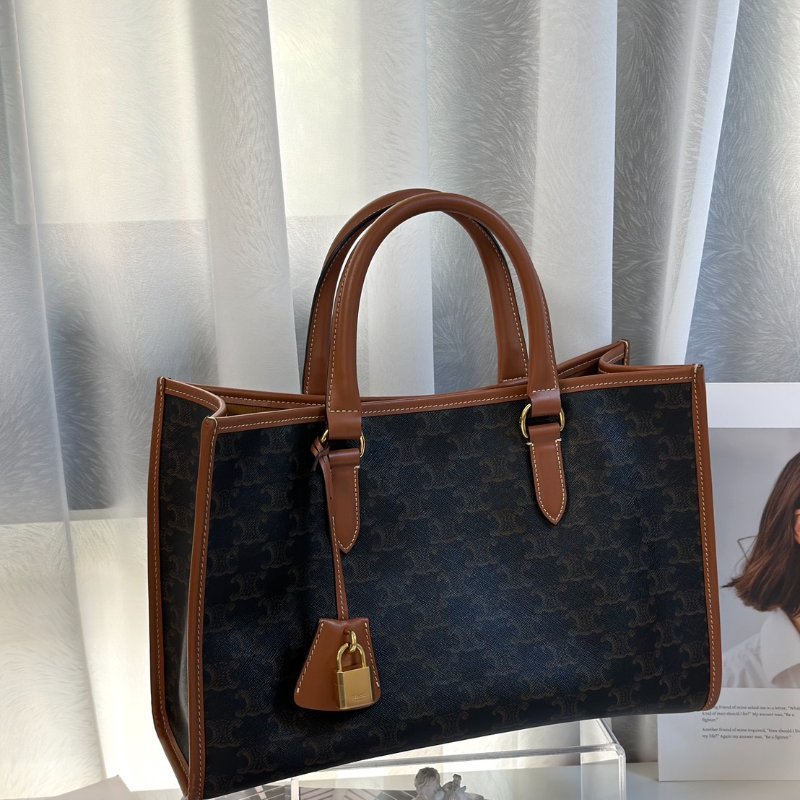 CELINE Triomphe凱旋帆布托特包 - mini-2