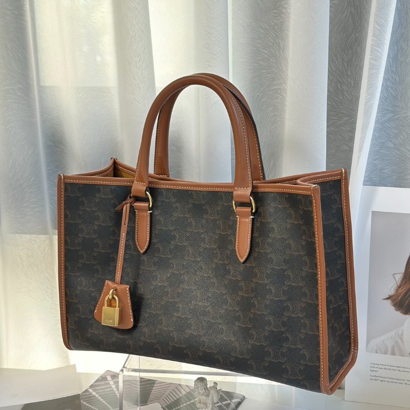 CELINE Triomphe凱旋帆布托特包 - mini-3