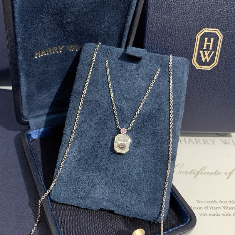 HW海瑞温斯顿香水瓶项链-4
