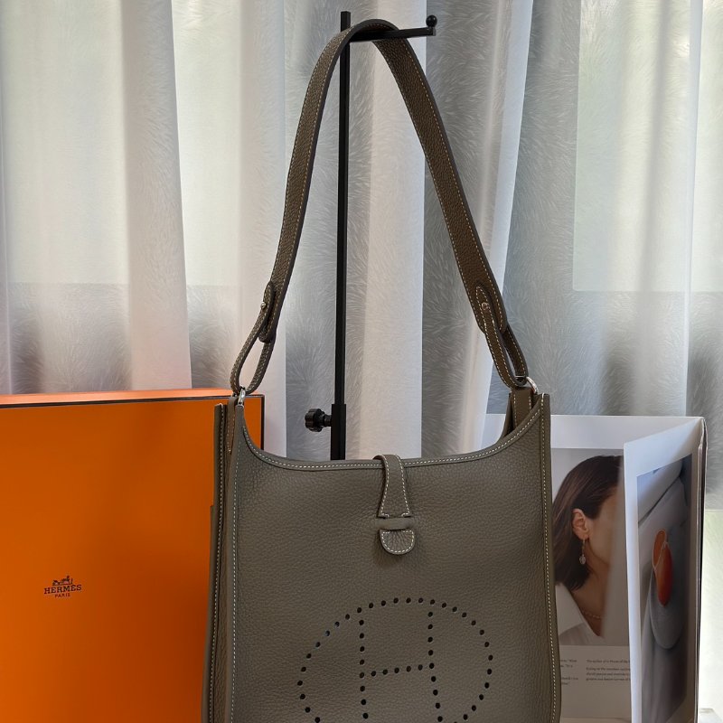 HERMES Evelyne 29 - 灰銀 K-2