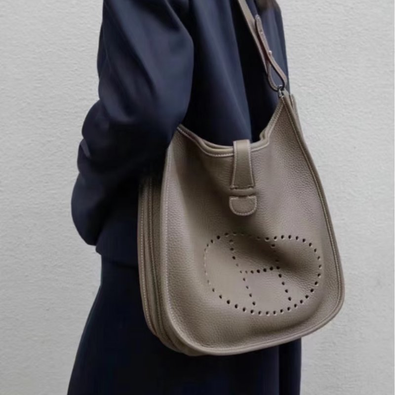 HERMES Evelyne 29 - 灰銀 K-8