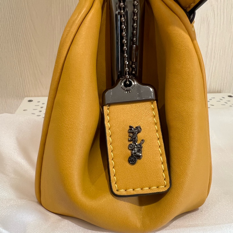 Coach*Disney 聯名芥末黃米奇包 孫芸芸同款 手提包 斜背包（全新收藏品）-6