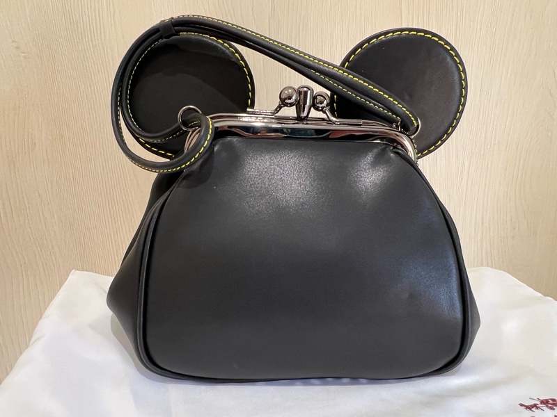 Coach*Disney 聯名黑色米奇包 孫芸芸同款 手提包 斜背包（全新收藏品）-1