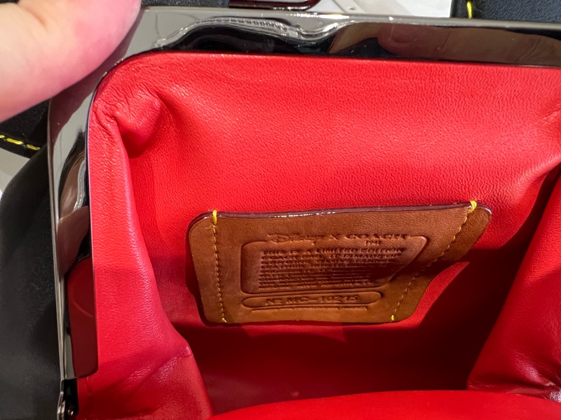 Coach*Disney 聯名黑色米奇包 孫芸芸同款 手提包 斜背包（全新收藏品）-6