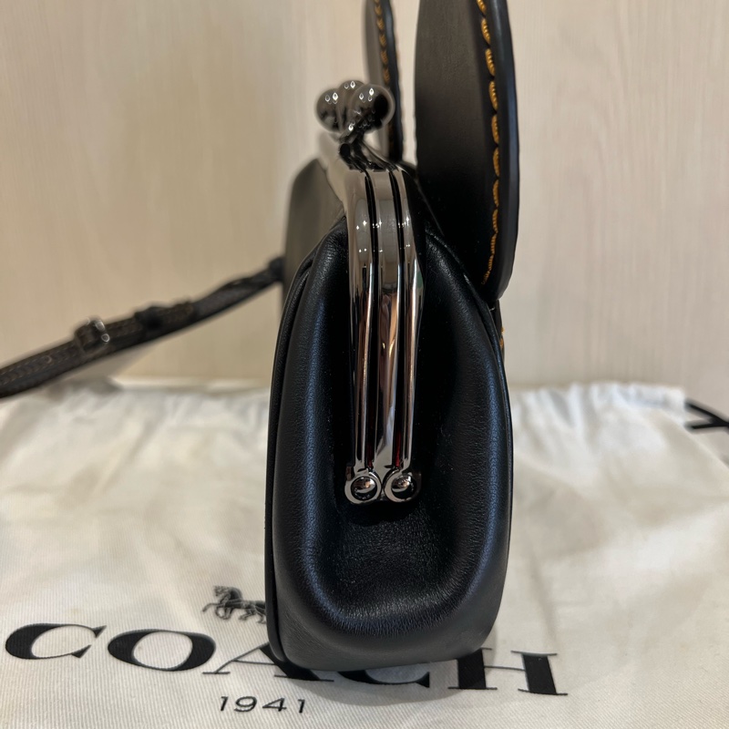 Coach*Disney 聯名黑色米奇手拿包（全新收藏品）-2