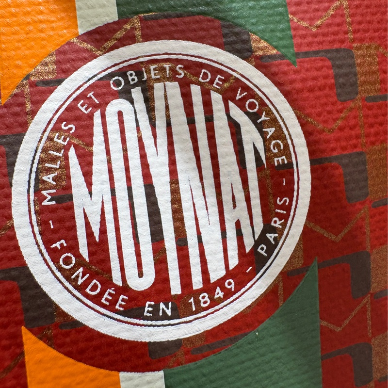 【撞色幾何、低調奢華】MOYNAT TOTE 莫奈托特包|經典M圖騰|條紋撞色設計|大容量通勤手提肩背包-小號-6