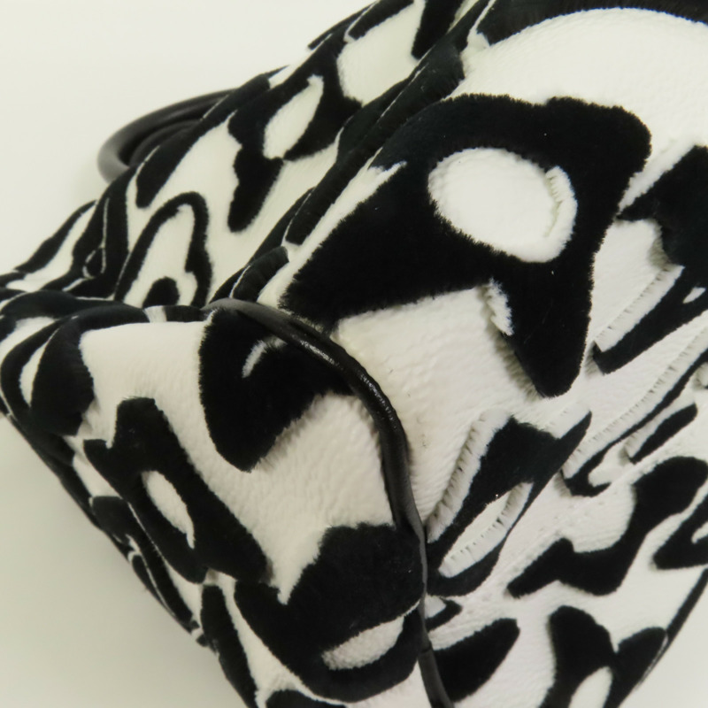 LOUIS VUITTON Tufted Monogram Speedy Bandouliere 25銀扣手挽肩背兩用袋-12