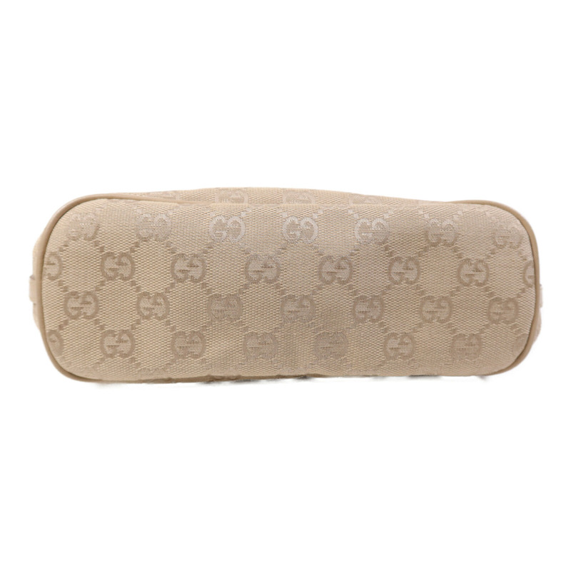 GUCCI 帆布Shoulder Bag銀扣肩背袋-3