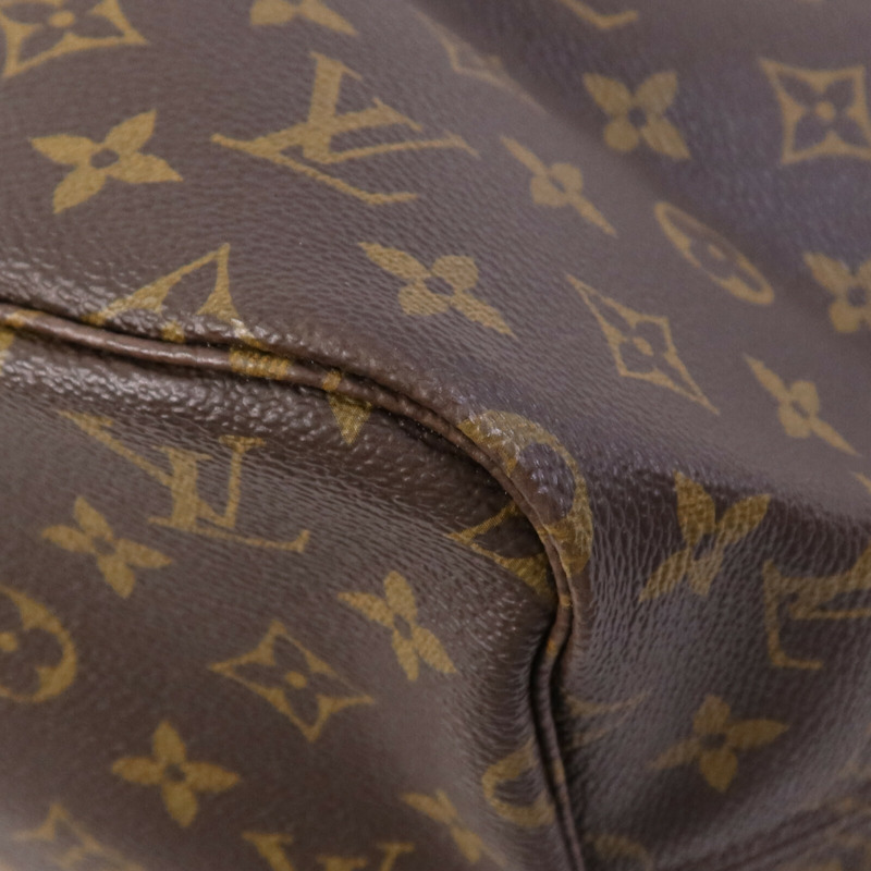 LOUIS VUITTON Monogram Neverfull GM金扣手挽袋-4